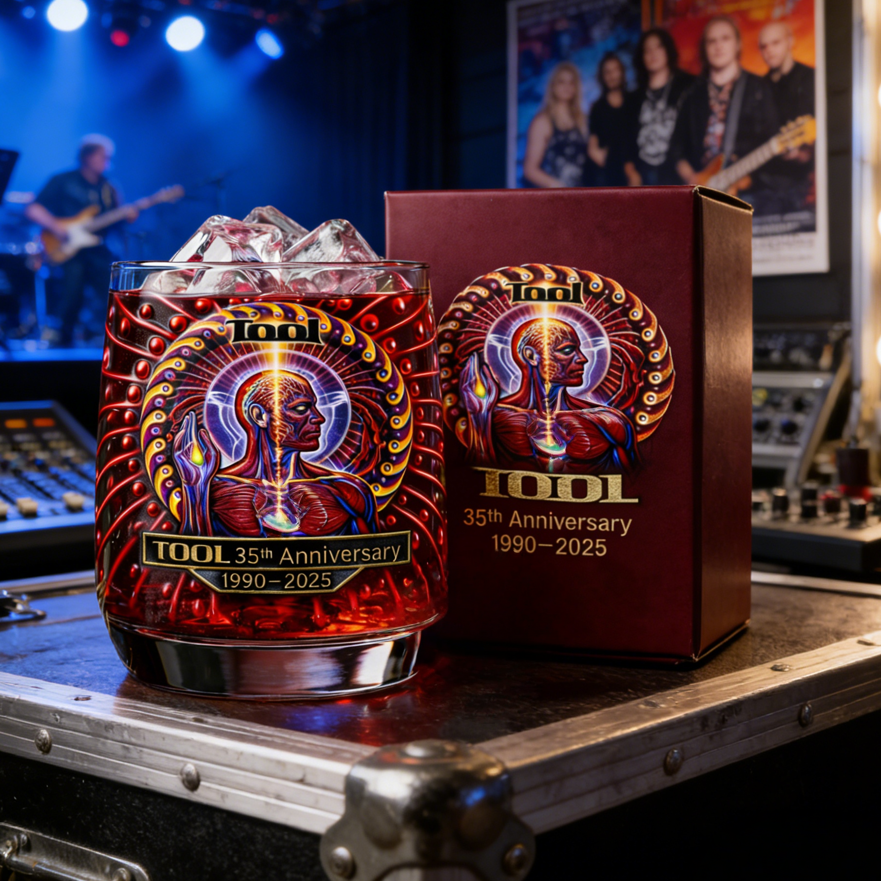 Tool 35th Anniversary Whiskey Glass