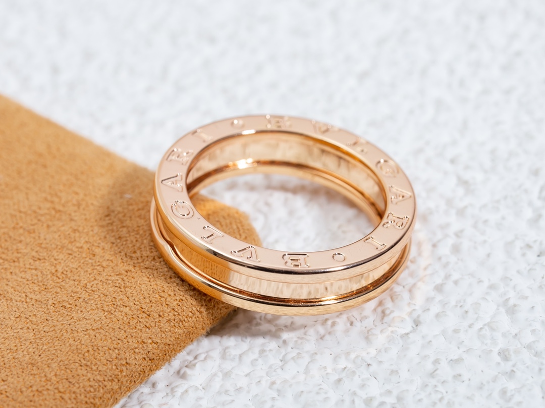 Bulgari zero single band diamond-free ring