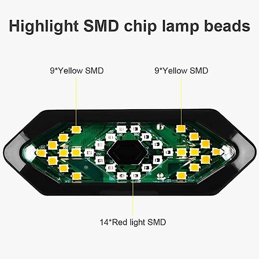 🔥LAST DAY 49% OFF-Bike Tail Light with Turn Signals and Brake Light