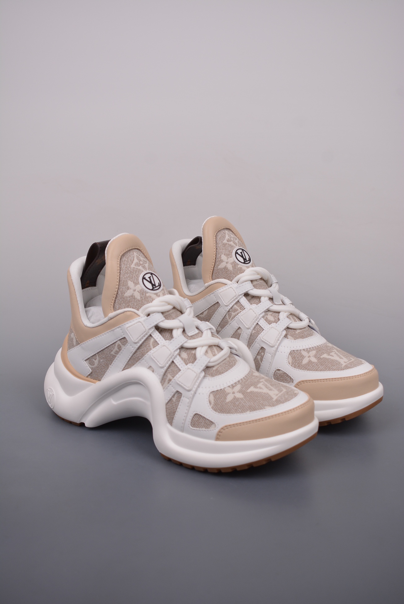 Louis Vuitton Archlight Sneakers Off-White Jacquard