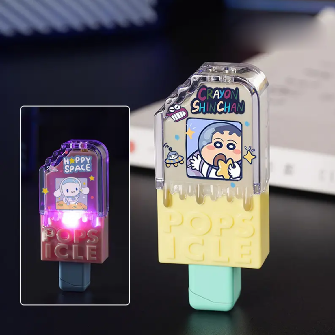 Ice cream shape lighter cute design gift for best friend