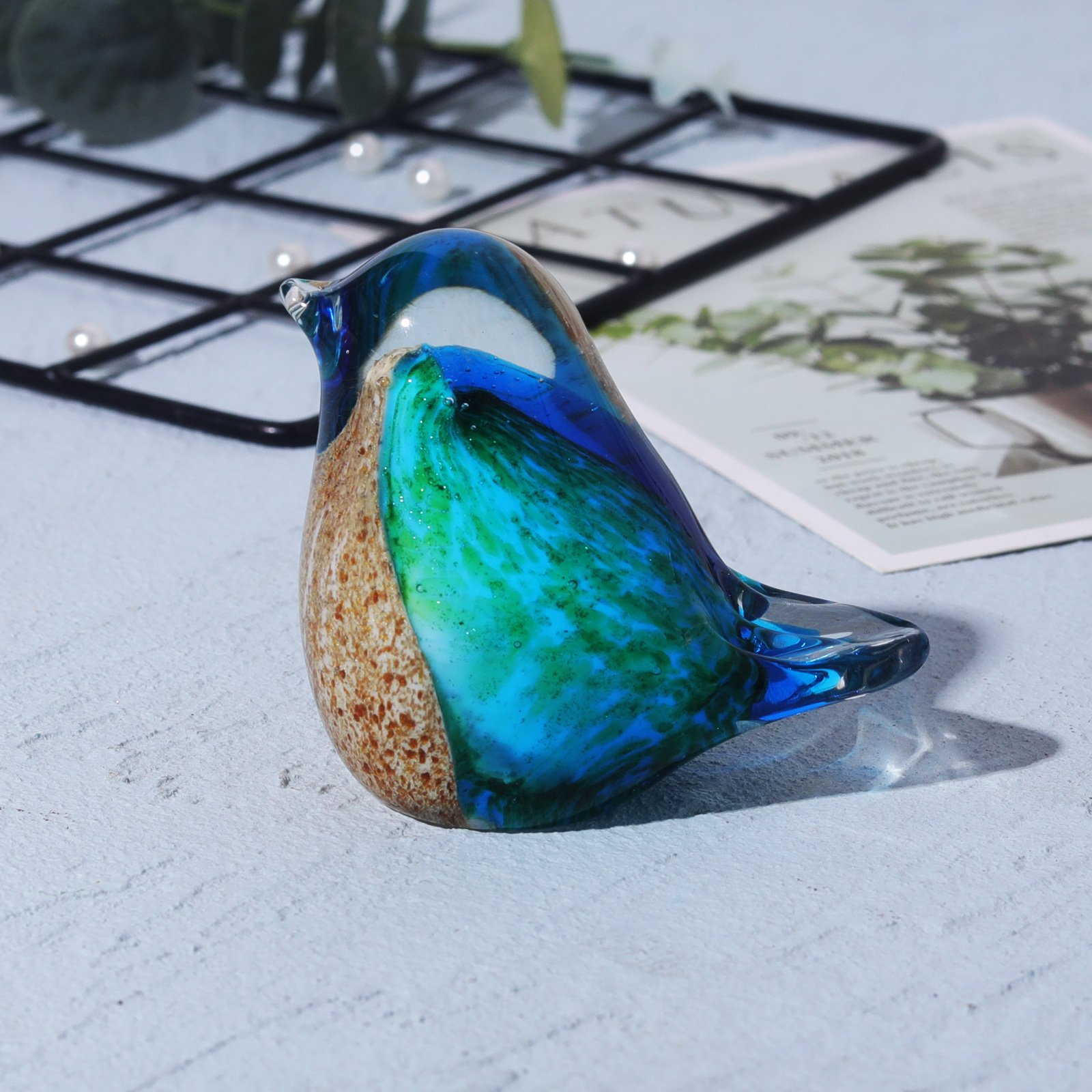 👍Last Day Promotion 60% OFF💖Hand Blown Glass - Bluebird of Happiness
