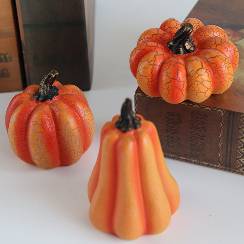 (🎃Early Halloween Hot Sale)Pumpkin Lamp Resin Luminous