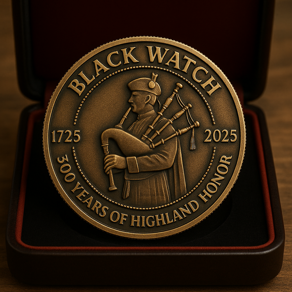 Black Watch commemorative coin