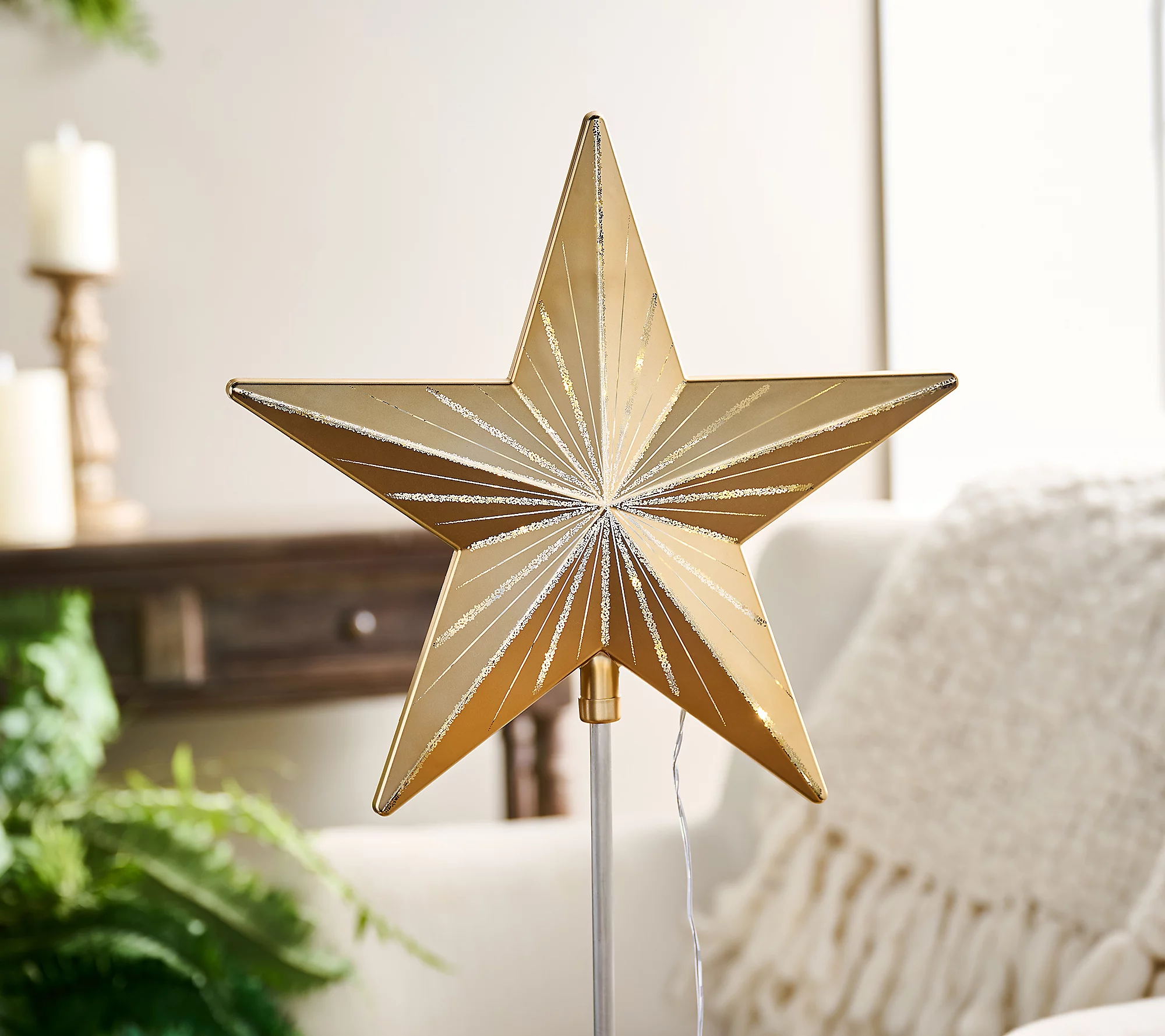 🔥LAST DAY 50% OFF🔥Starry Night Gingerbread Tree Topper