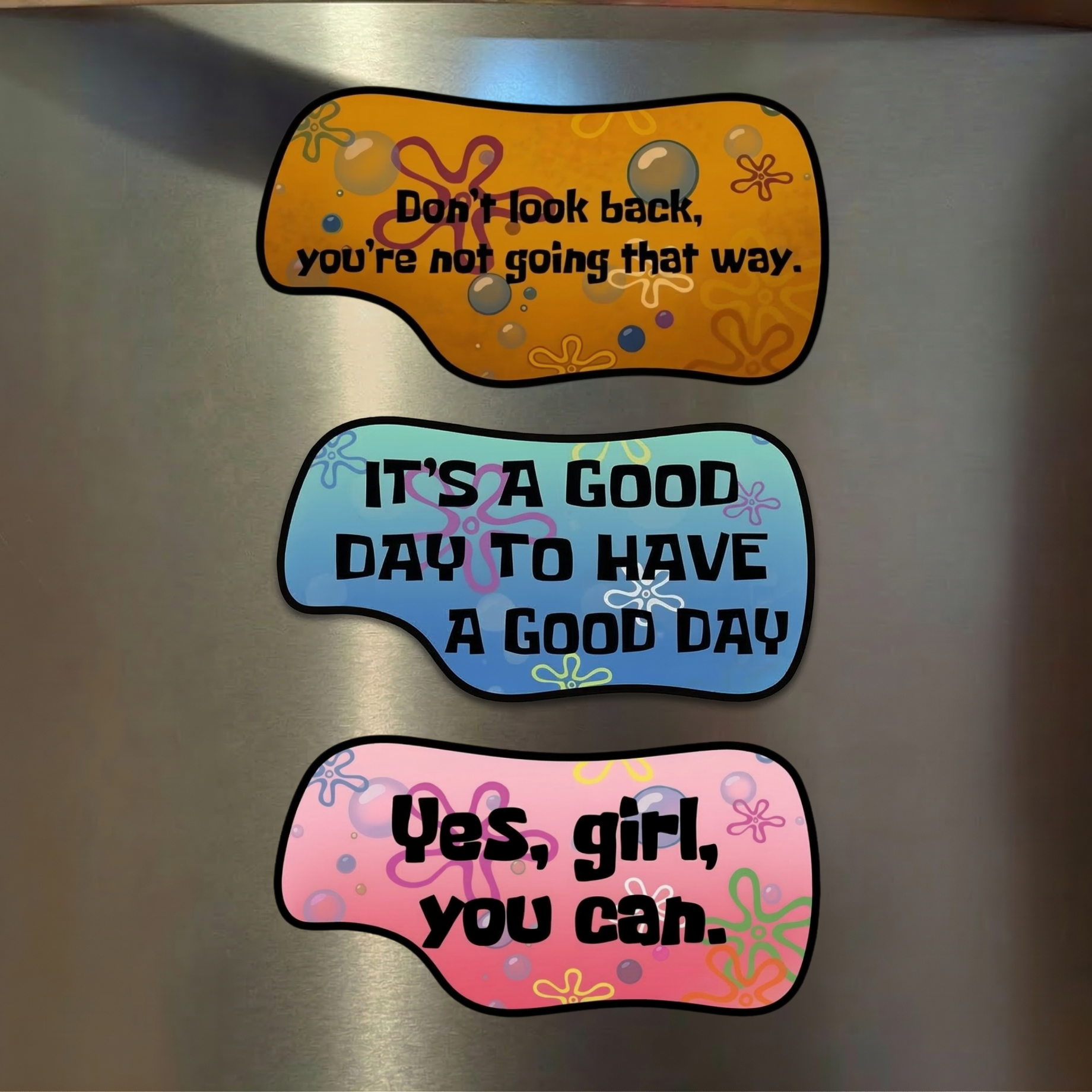 Bikini Bottom Inspirational Fridge Magnet❣️