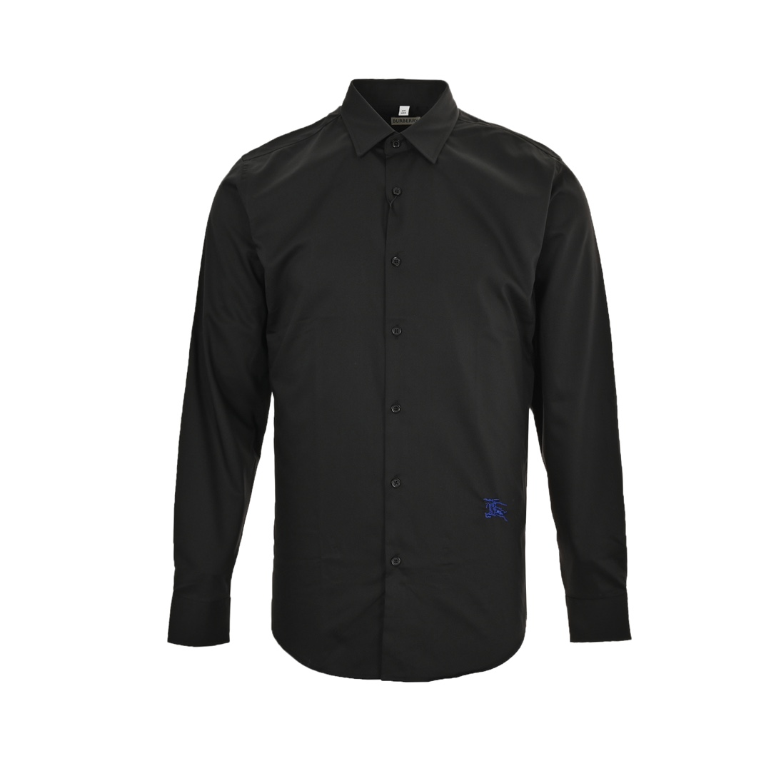 Burberry 24Fw corded warhorse embroidered shirt