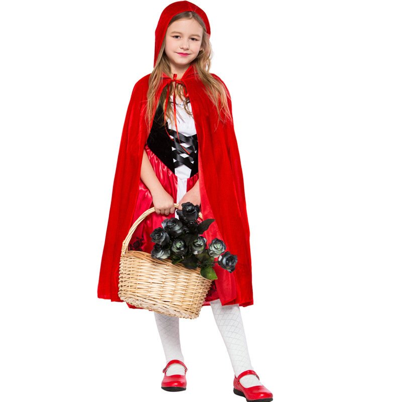 🎃Little Red Riding Hood Party Cosplay Family Matching Costume