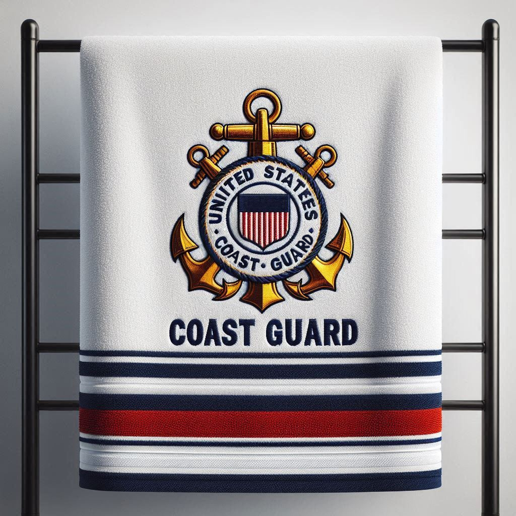 Veteran Tribute Embroidered Towel