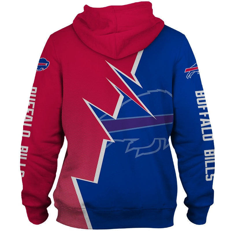 BUFFALO BILLS 3D HOODIE  BBBB007