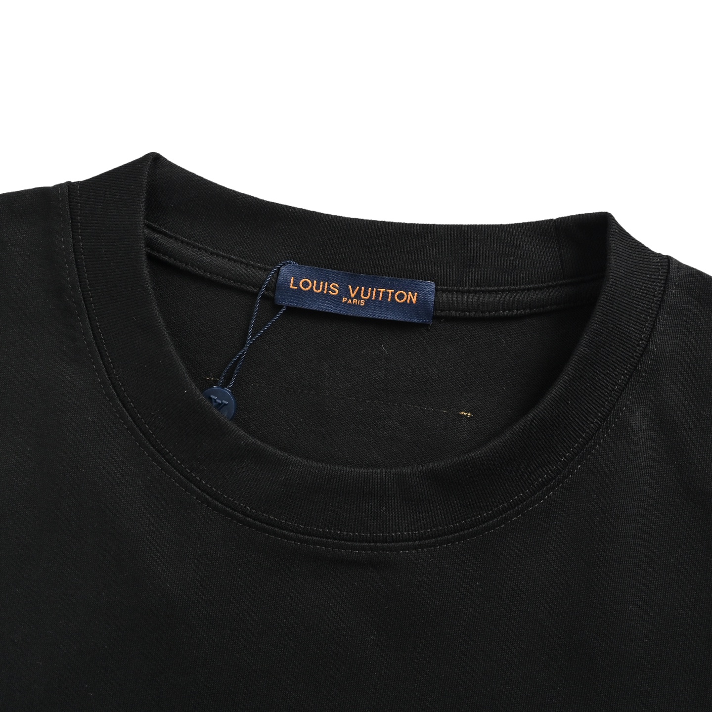 Louis Vuitton 25ss three-flower embossed logo short sleeve