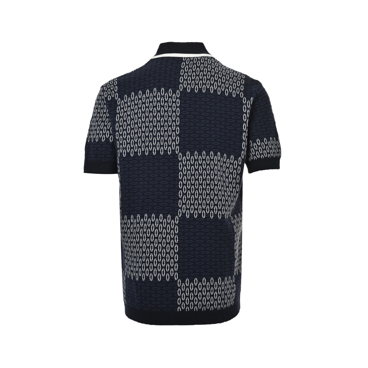 Louis Vuitton 25ss Checkerboard Knit Cardigan Short Sleeve