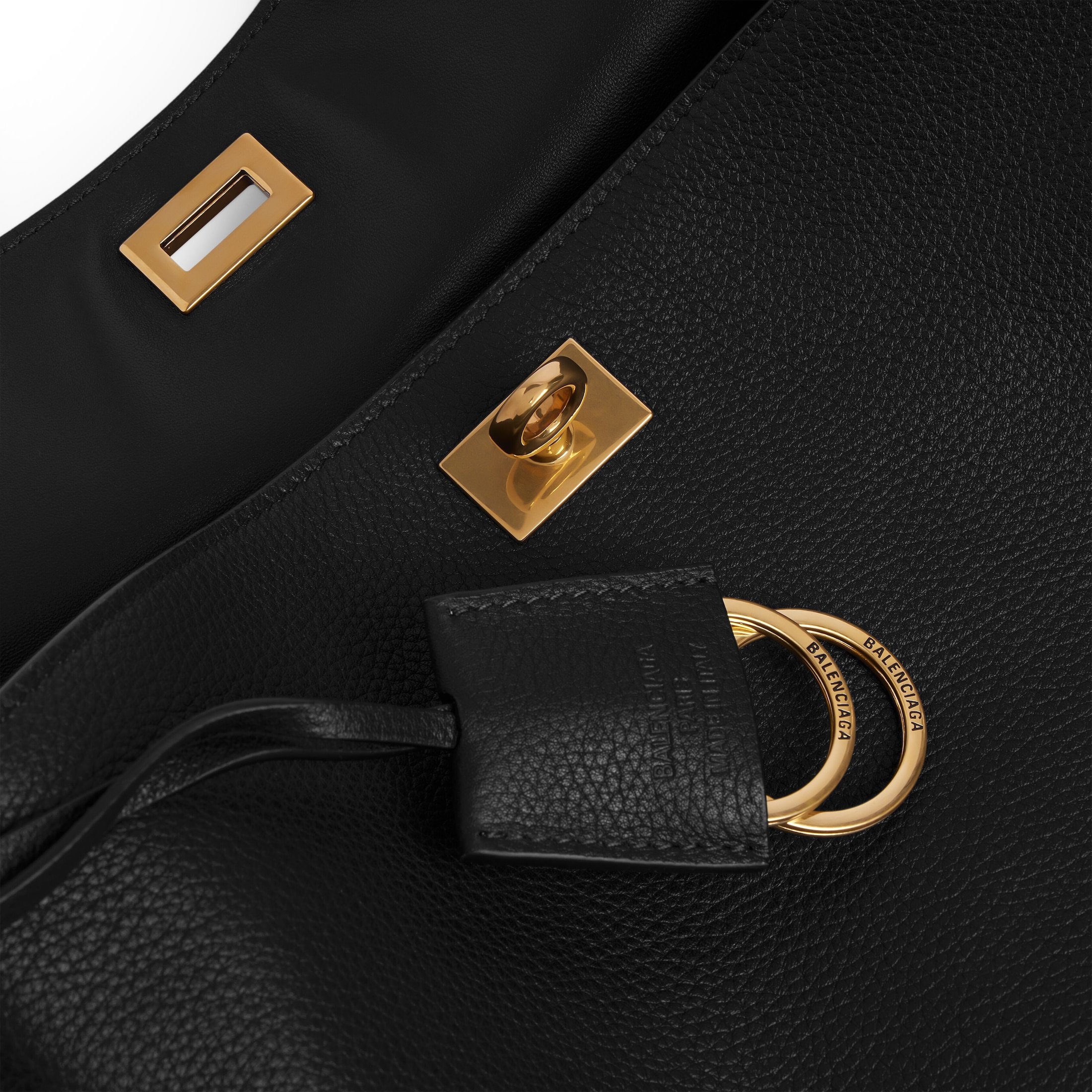 Balenciaga Rodeo Handbag Small Grained Calfskin7897792ABV51000