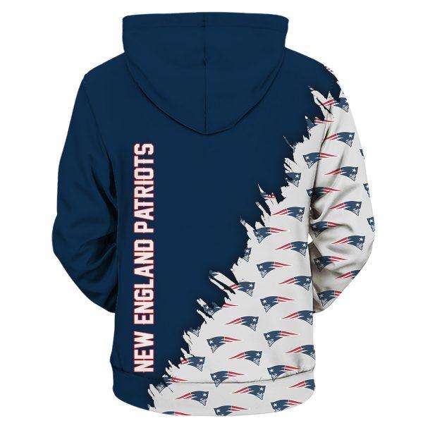 NEW ENGLAND PATRIOTS Hoodie Printed Vip 3D 27