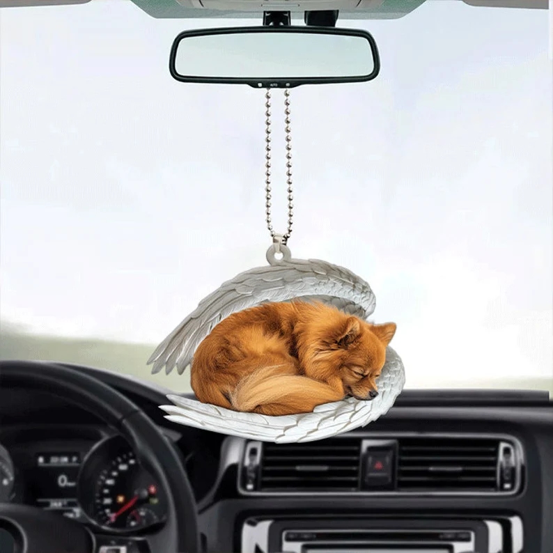 Dog Sleeping Angel Ornament | Dog Lovers Gift