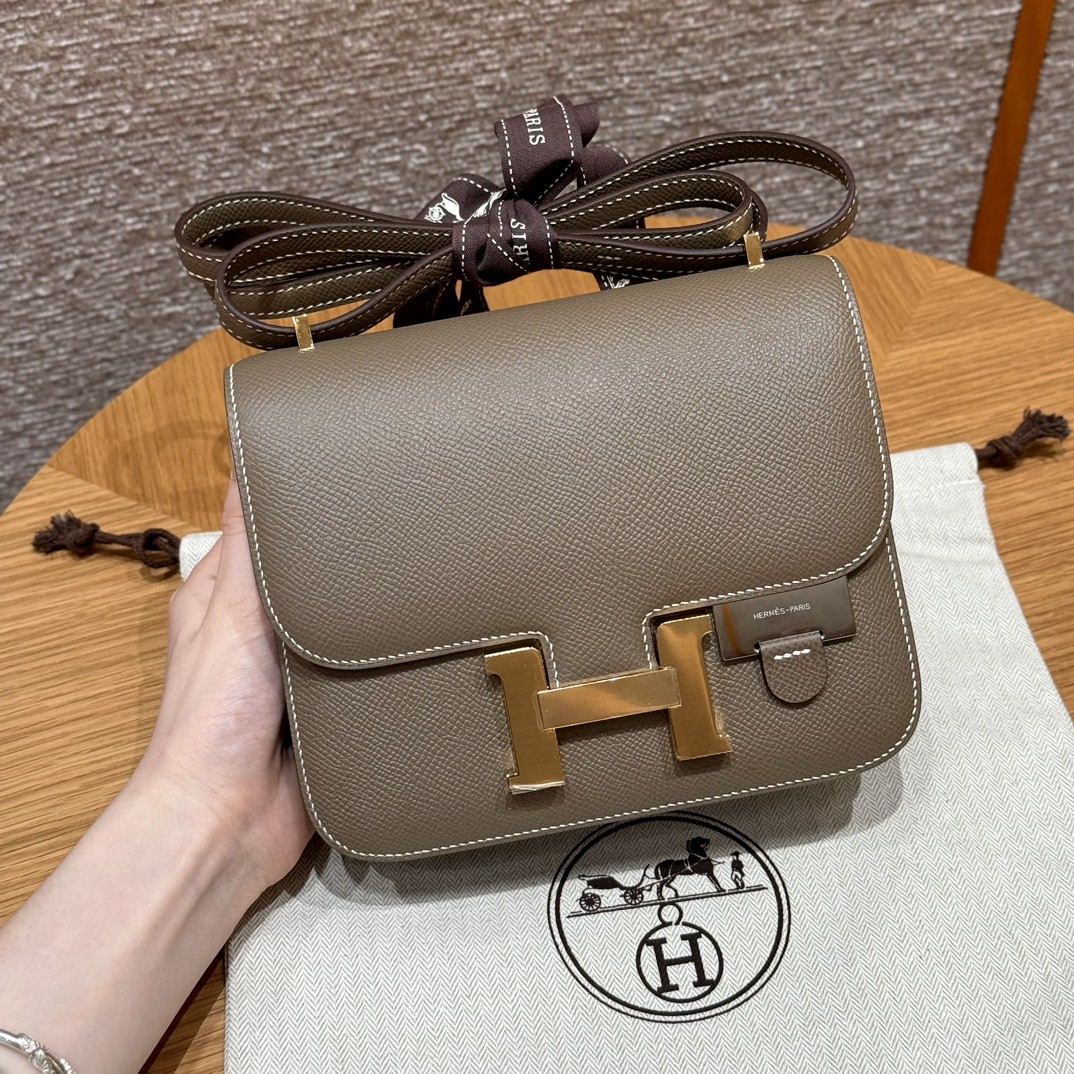 Hermès Constance ck18Etoupe handbag (handmade to order)