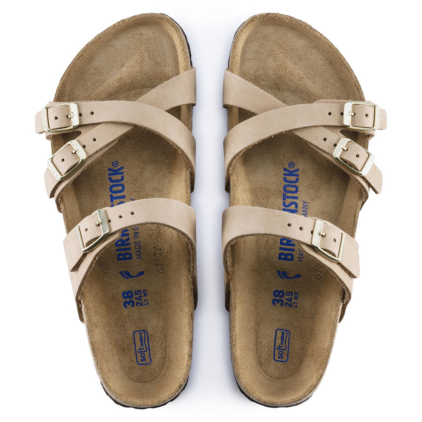 Franca Soft Footbed Nubuck Leather B-63592