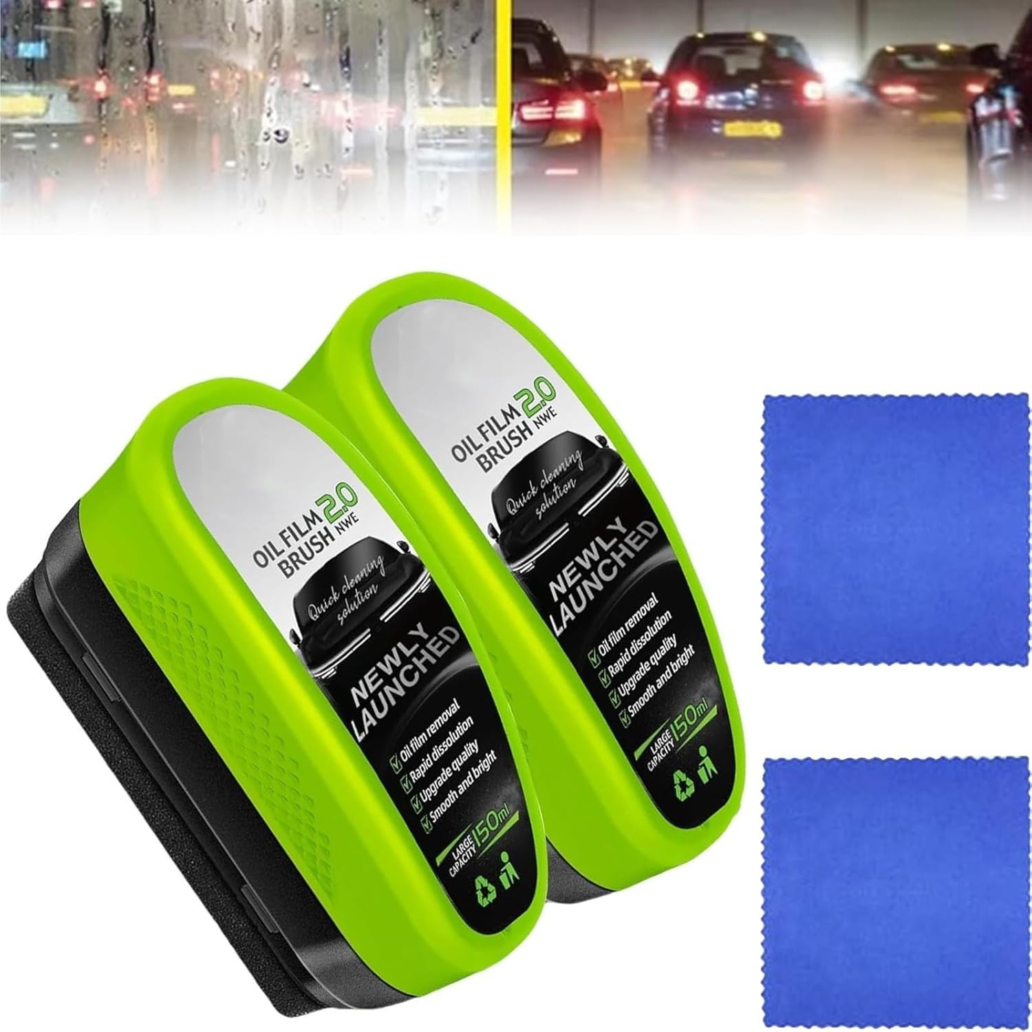✨Flash Sale✨Automotive Car Oil Film Cleaning Brush