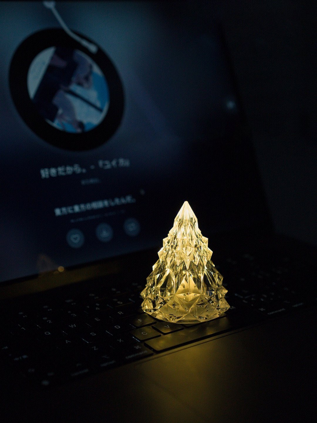 49% OFF—Night Light Crystal Mini Christmas Tree Light Flameless LED-(BUY 4 FREE SHIPPING)