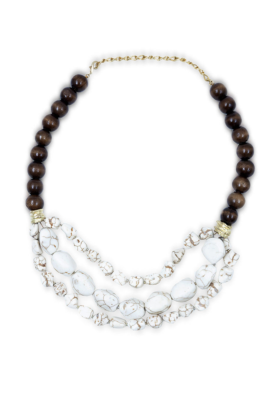Collar Wooden Beads