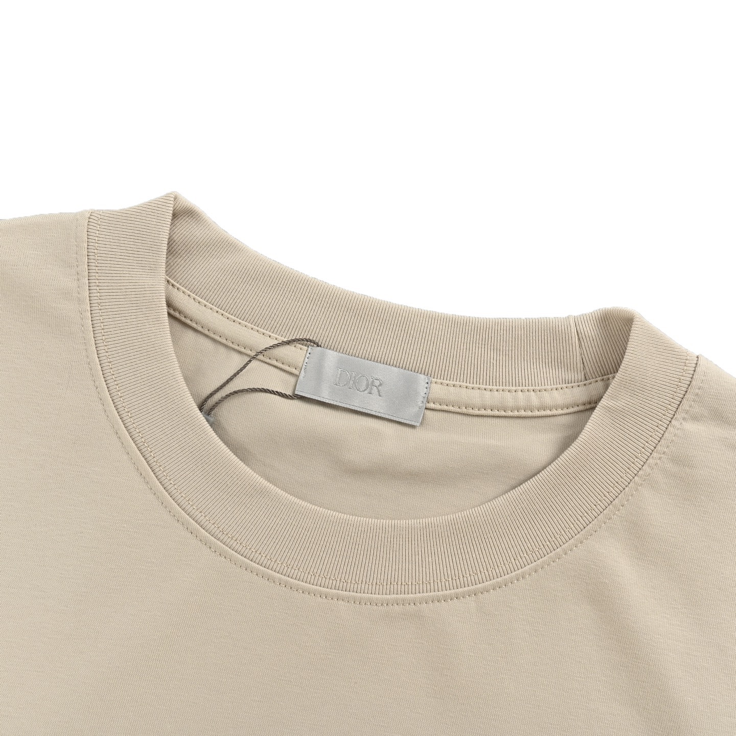 Dior 25ss chest embroidered patch short sleeves