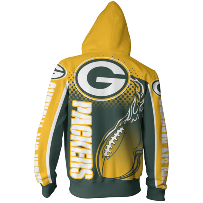 GREEN BAY PACKERS 3D HOODIE GGBBPP011