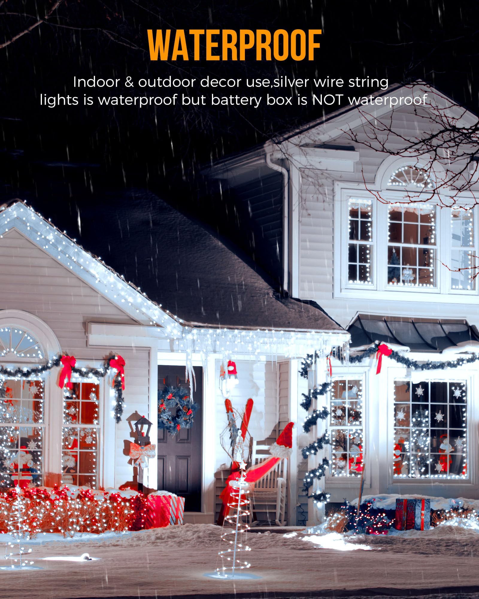🔥Last Day 50% OFF🔥10Ft LED Copper Wire Fairy String Lights🎄