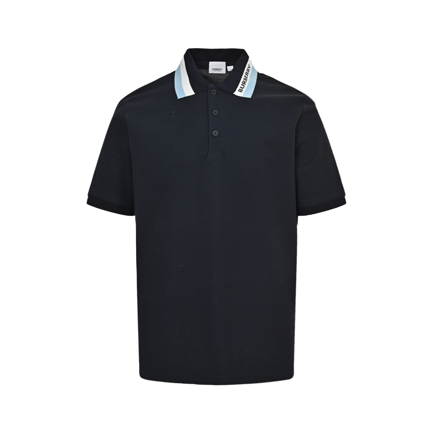 Burberry classic collar jacquard letter Polo short sleeve