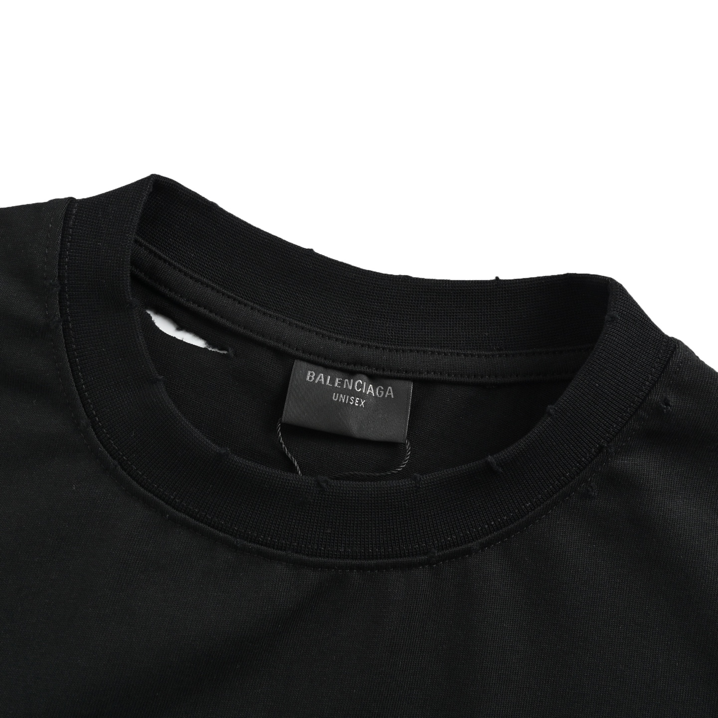 Balenciaga 25ss short sleeve with offset printing on the back