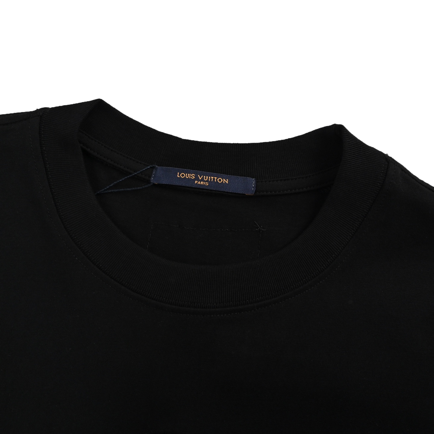 Louis Vuitton 25ss front and back embroidered logo short sleeves