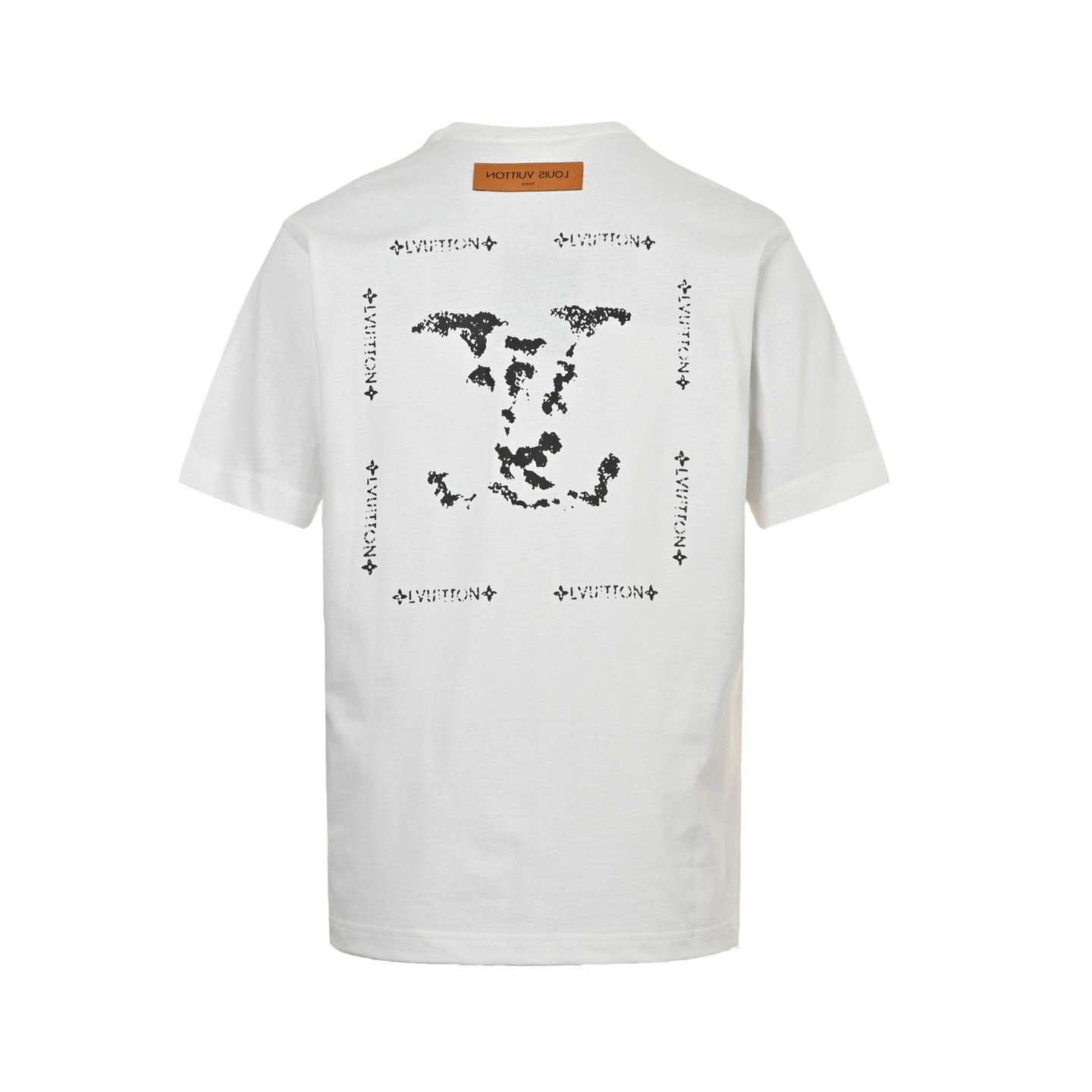 Louis Vuitton 25ss cloud letter logo short sleeve