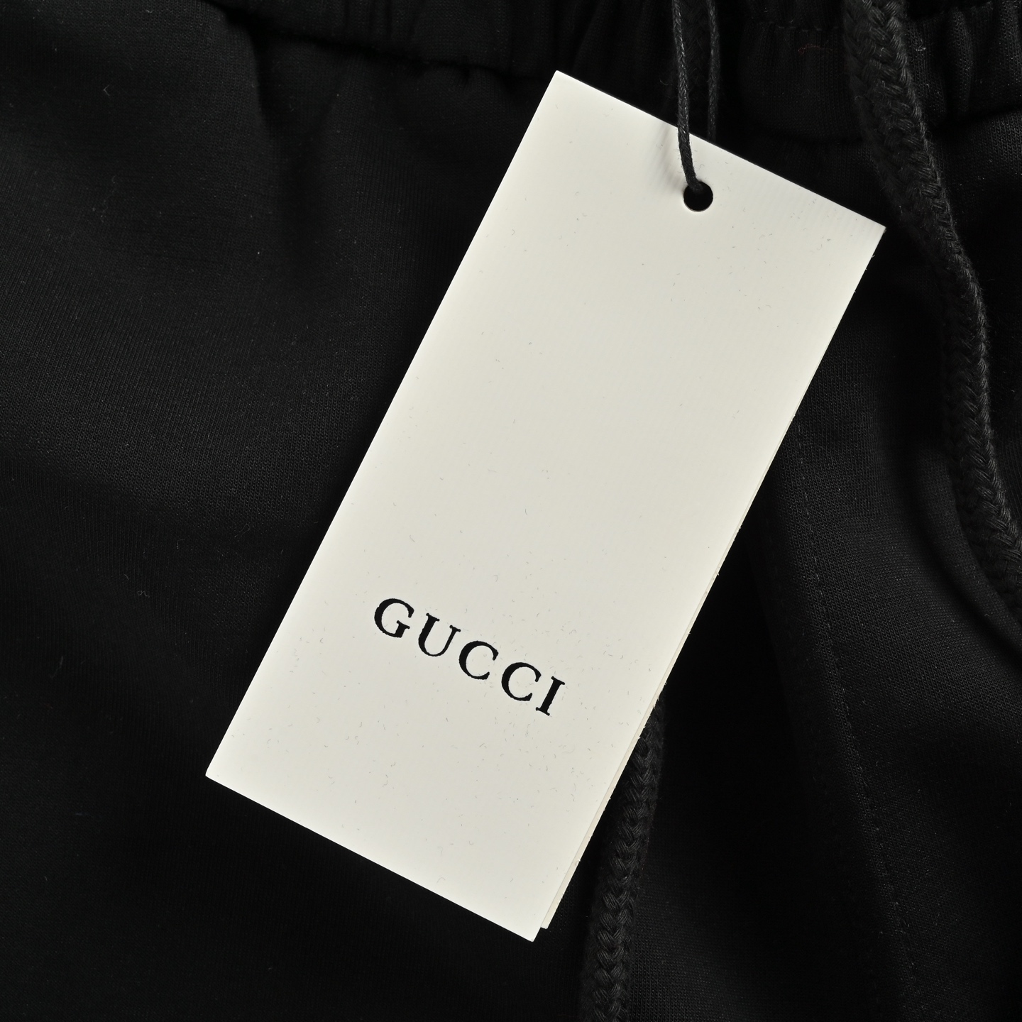 Gucci 25ss red edge jacquard ribbon shorts