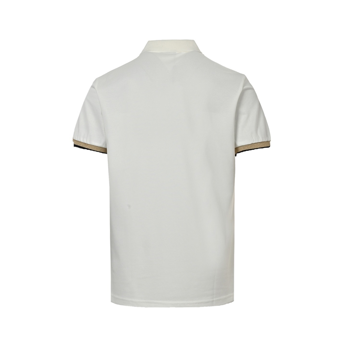 Dior 25ss CD gold thread embroidered lettering Polo short sleeve