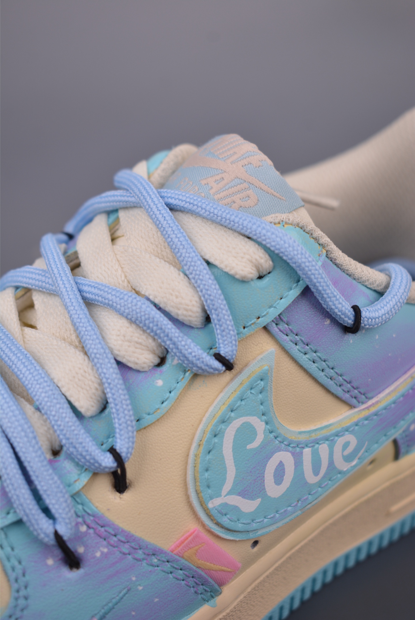 Nike Air Force 1 Low Sea Salt Sweet Dream Deconstructed Shoelaces XL2332-555