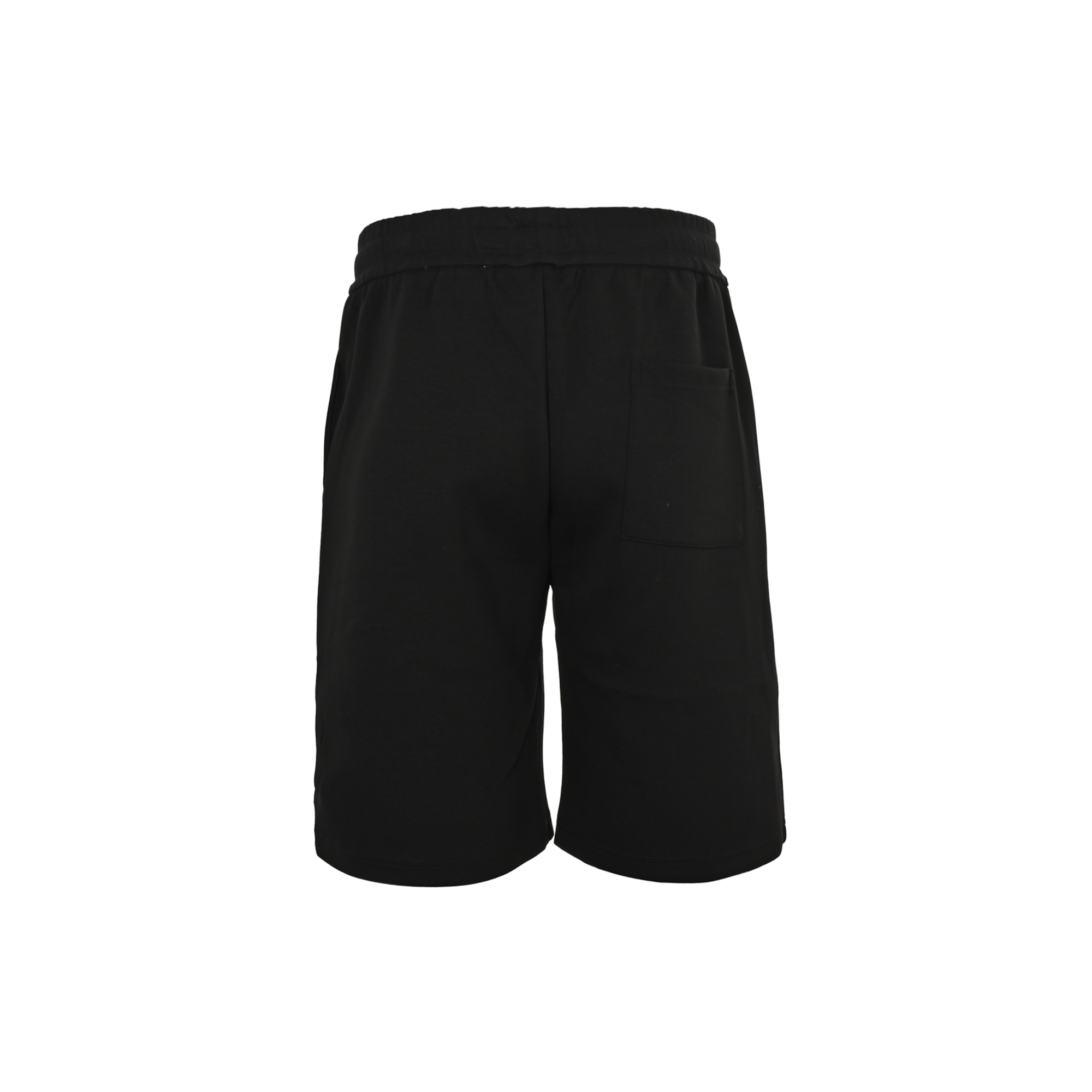 Prada 25ss triangle hem nylon patchwork pocket shorts