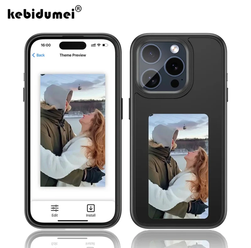 📱📱DIY E-ink screen smart NFC phone case