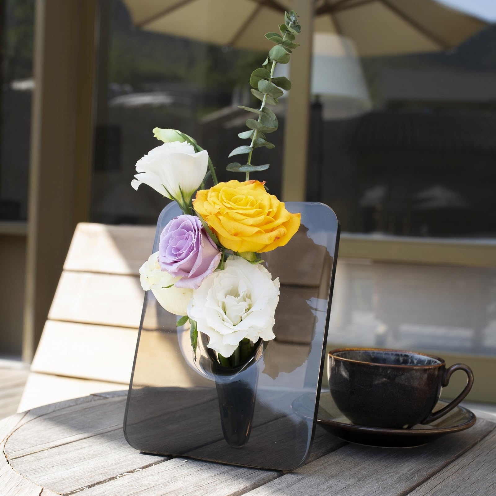 🔥Last Day 50% OFF🔥Acrylic Photo Frame Shaped Flower Vase📦BUY 2 GET 10% OFF & FREE SHIPPING NOW