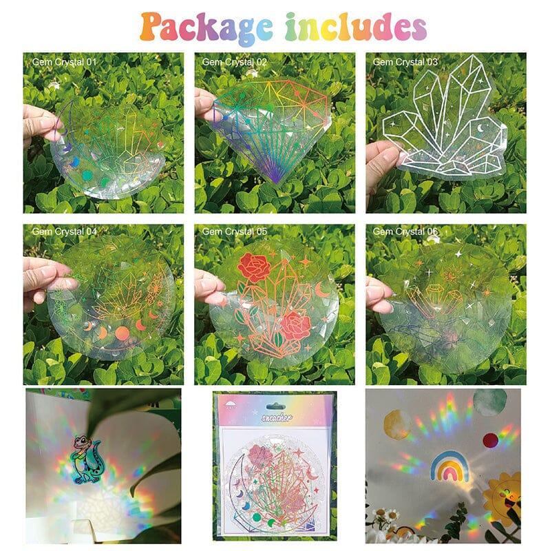🔥Last Day 60% OFF🔥PVC animal colorful anti-collision glass sticker