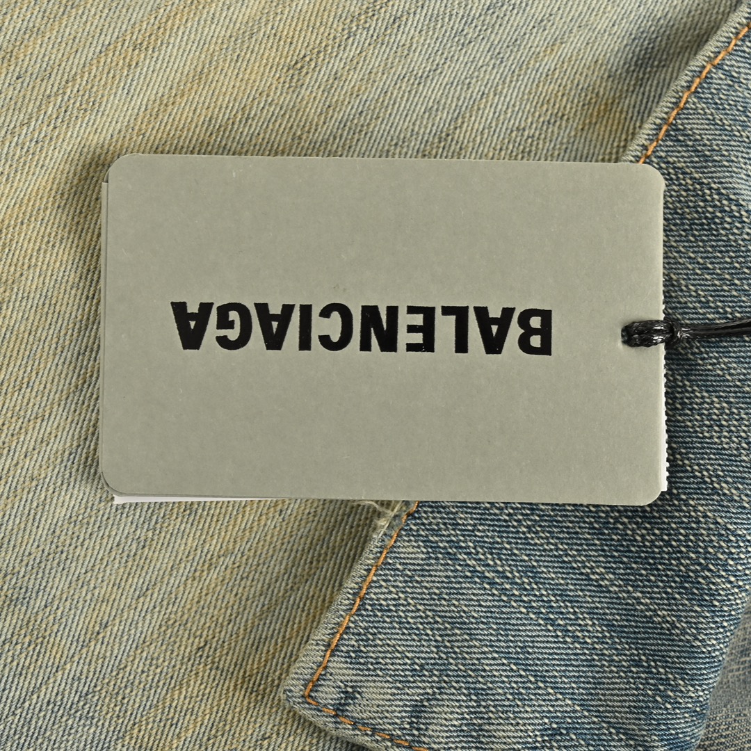 Balenciaga 24Fw Y2K totem denim jacket