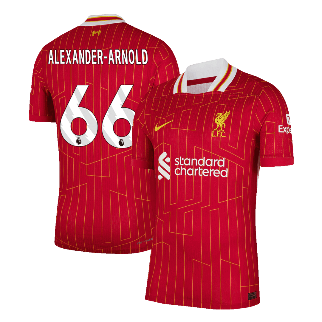 Authentic football jersey ALEXANDER-ARNOLD #66 Liverpool Home Shirt 2024/25