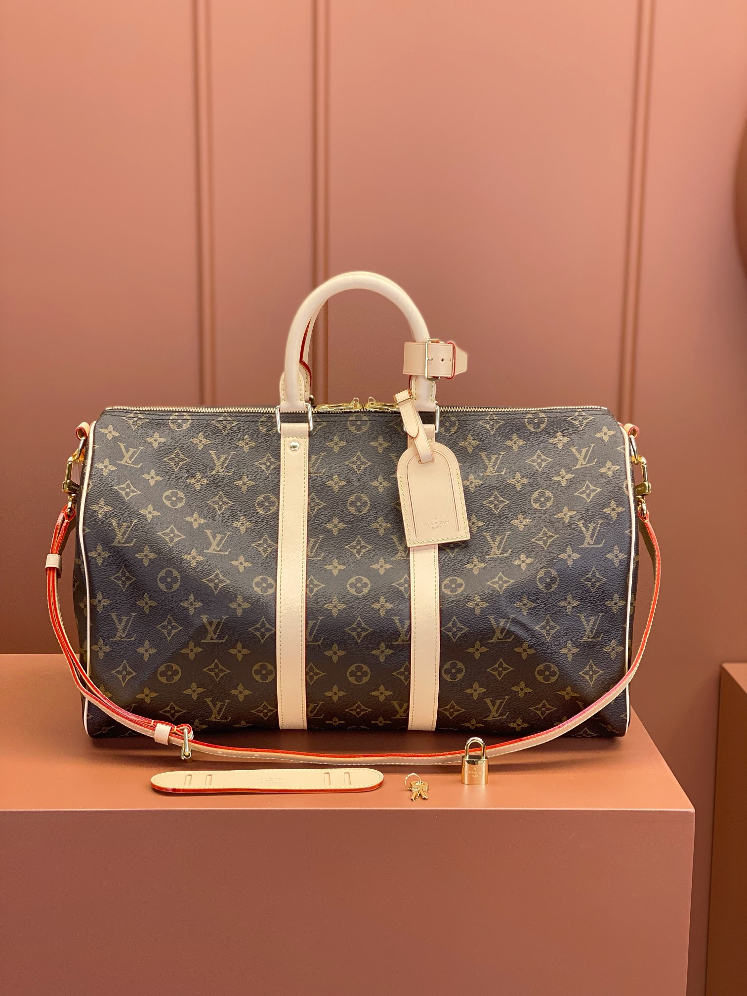 Louis Vuitton KEEPALL BANDOULIÈRE 45 Travel Bag M41418