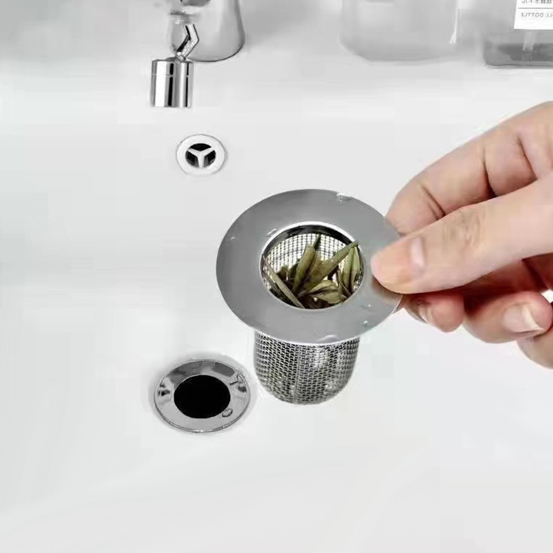 (🌲Early Christmas Sale- SAVE 49% OFF)Mesh Stainless Steel Floor Drain Strainer-⏰BUY 4 GET 2 FREE