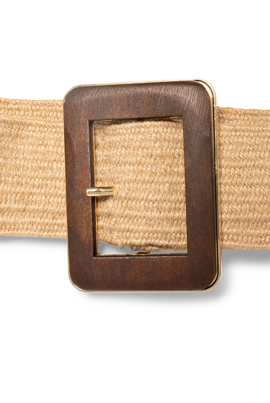 Cinturón Wooden Bouclé