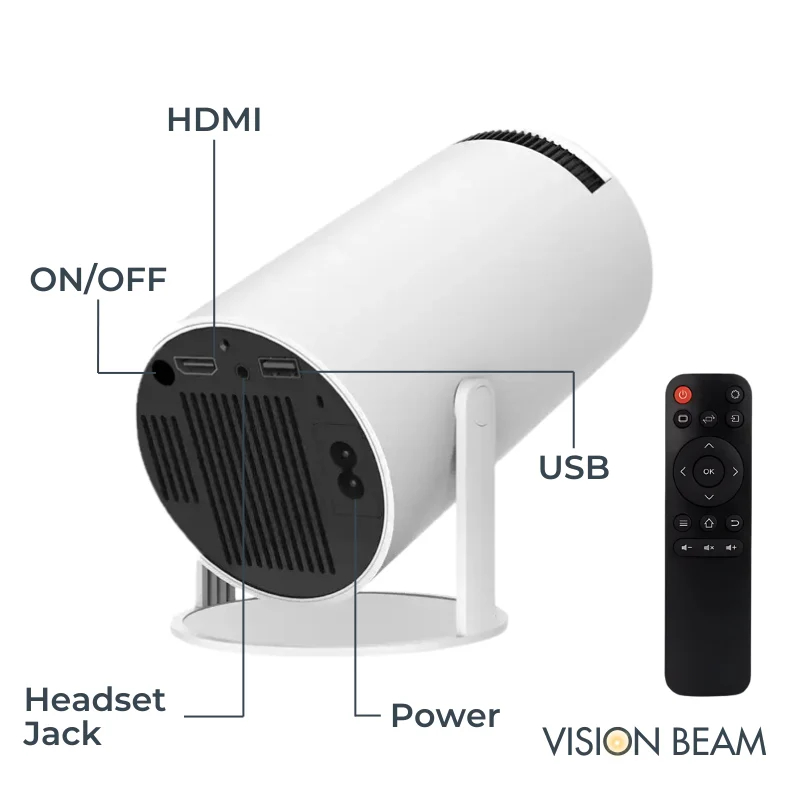 Today's special offer🔥Portable Smart Projector – 4K Home Cinema & Outdoor Projector