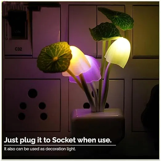 💡🍄Mushroom Color Night Light