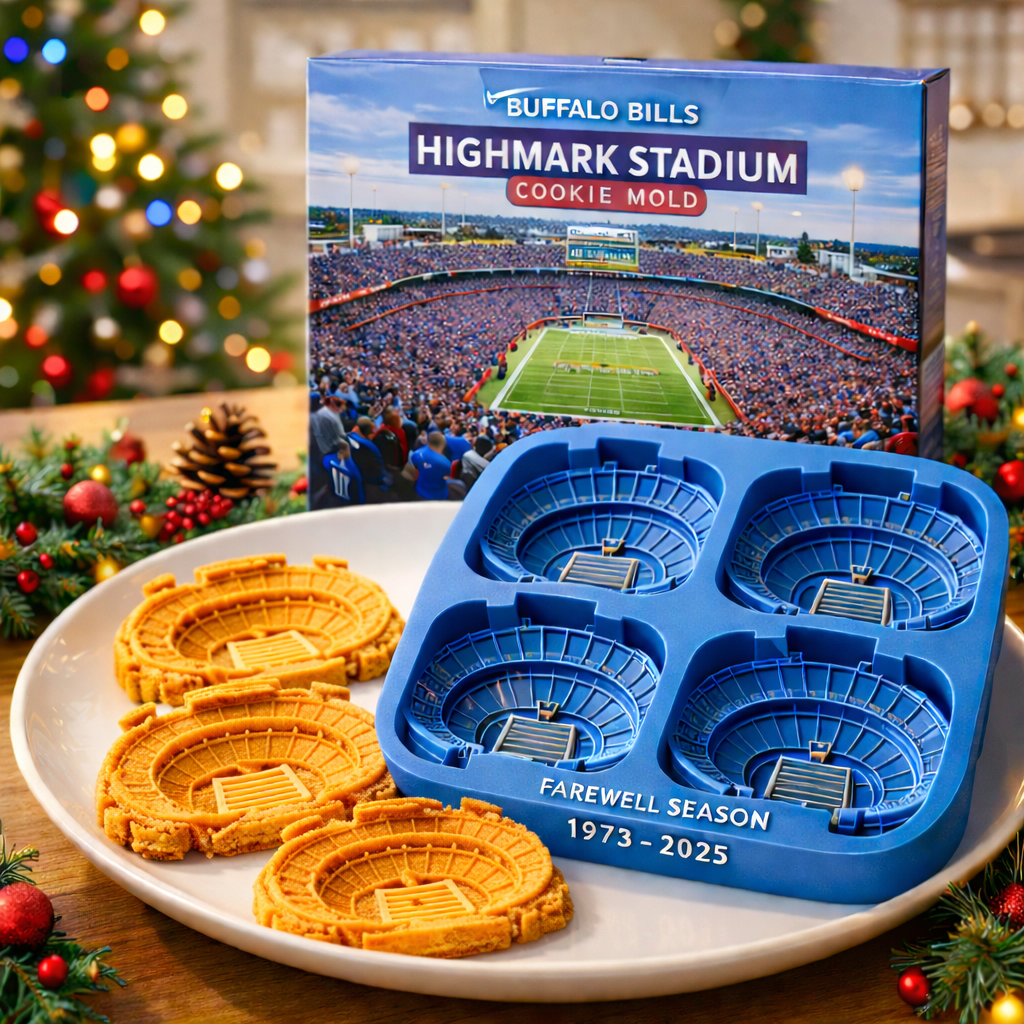 Bills Highmark Stadium Farewell Season Cookie Mold
