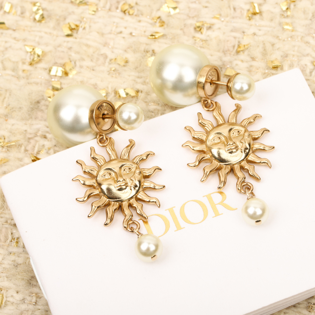 Dior Sun Totem Earrings