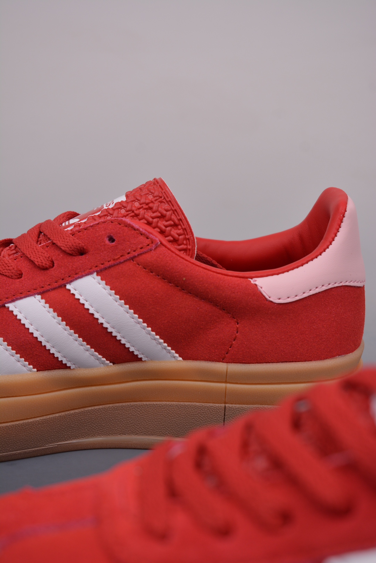 Adidas Originals Gazelle Bold Red and White ID6997