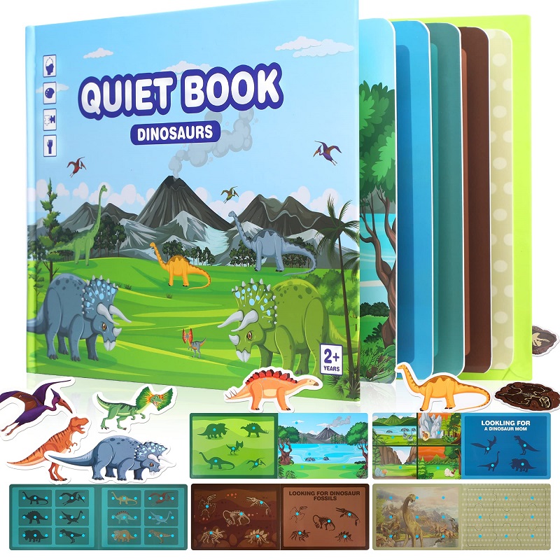 (🔥Early Christmas Sale- SAVE 48% OFF) 2022 New Montessori Interactive Felt Quiet Book-BUY 3 SETS FREE SHIPPING