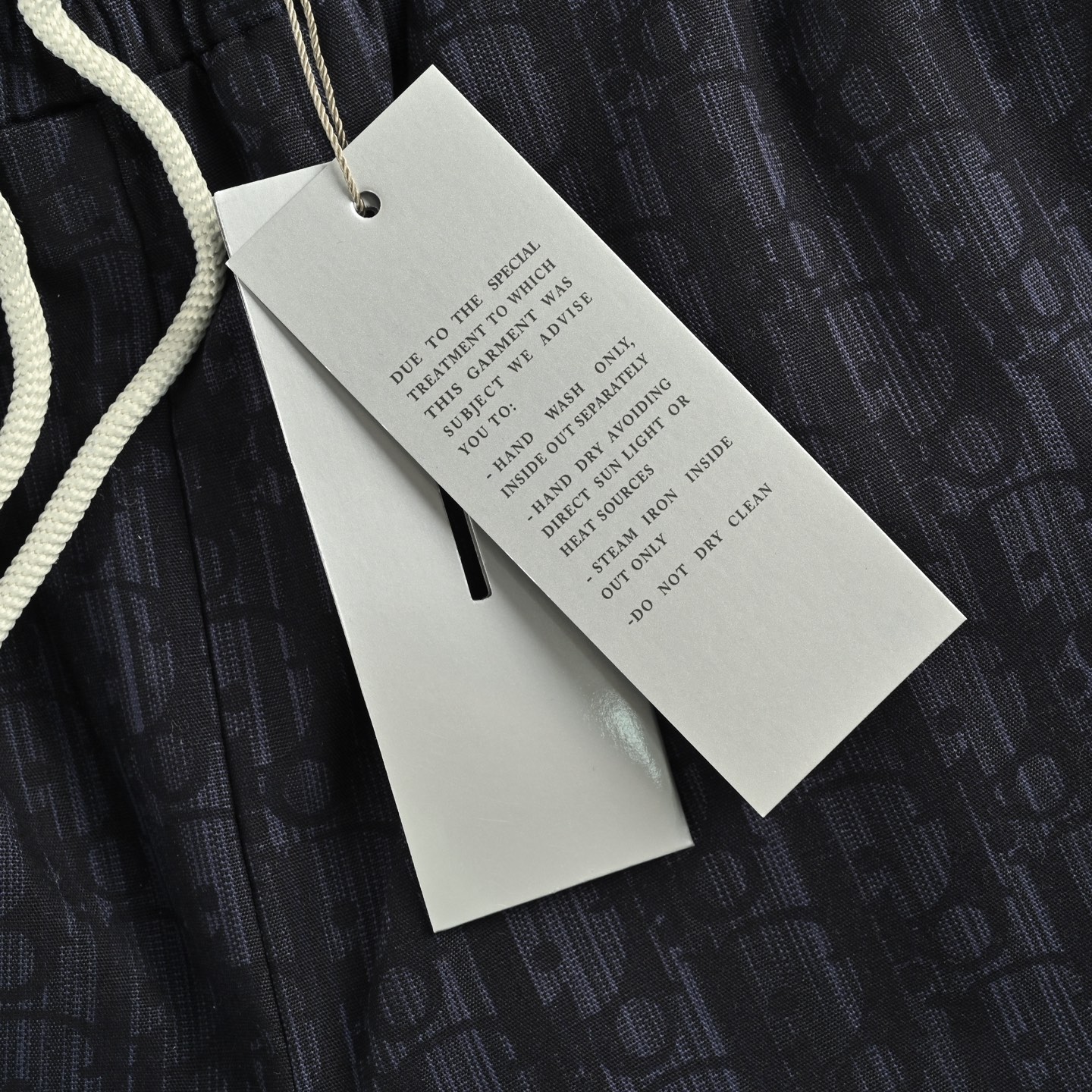 Dior 25ss monogram ribbon shorts